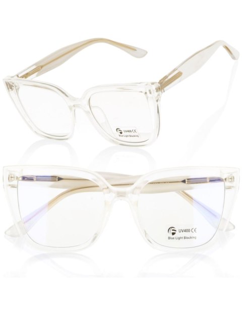Okulary zerówki oprawki bluelight czarne Okulary zerówki oprawki bluelight czarne