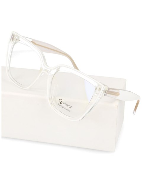 Okulary zerówki oprawki bluelight czarne Okulary zerówki oprawki bluelight czarne
