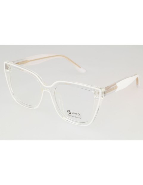Okulary zerówki oprawki bluelight czarne Okulary zerówki oprawki bluelight czarne