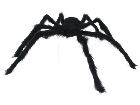 Pająk pluszowy średnica 80cm czarny Pająk pluszowy średnica 80cm czarny