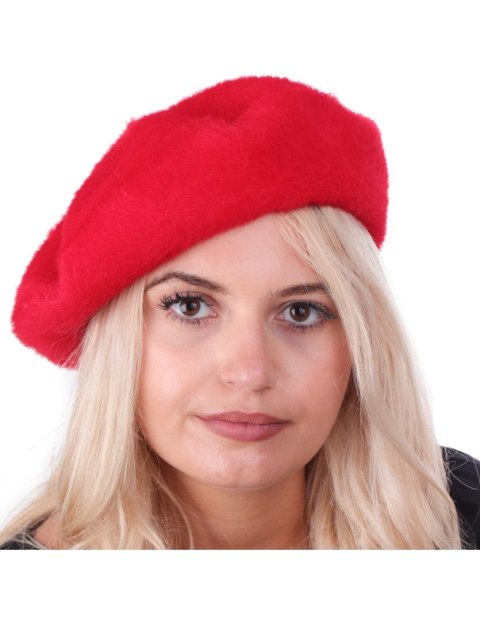 Beret damski alpaka czerwony Beret damski alpaka czerwony