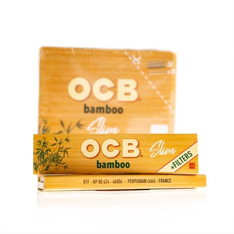 Bibułki OCB Bamboo z filtrami 32 szt. Bibułki OCB Bamboo z filtrami 32 szt.