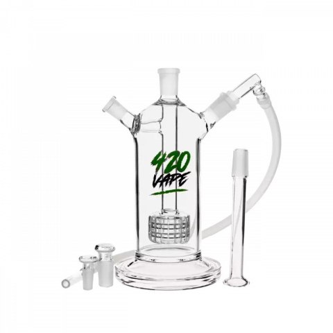 Bongo Tube XL 420VAPE z dyfuzorem szlif 14.5 mm Bongo Tube XL 420VAPE z dyfuzorem szlif 14.5 mm