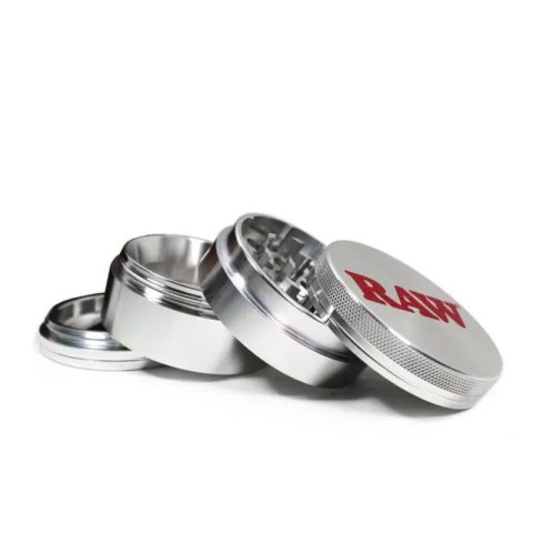 Grinder Aluminiowy RAW 4-częściowy młynek Grinder Aluminiowy RAW 4-częściowy młynek