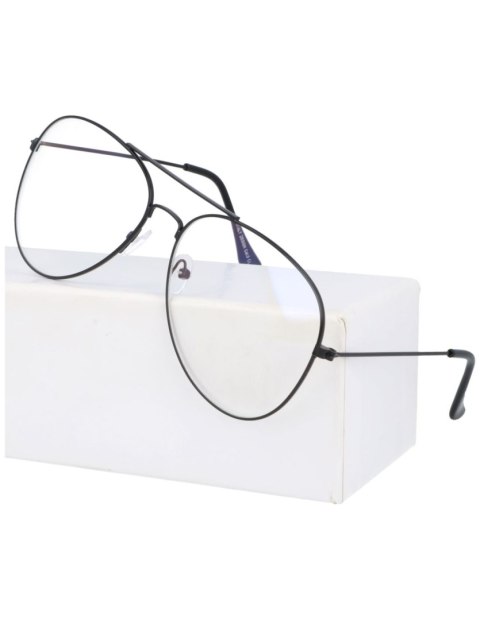 Okulary zerówki filtrem do komputera pilotki bluelight Okulary zerówki filtrem do komputera pilotki bluelight