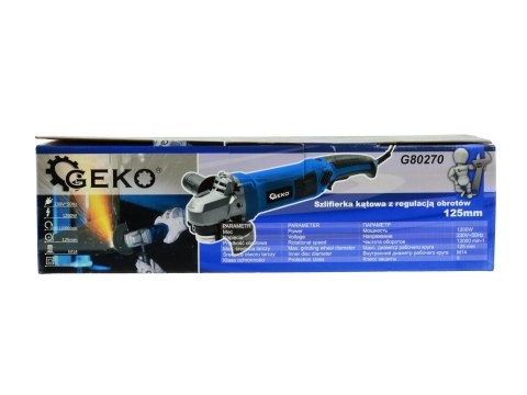 Szlifierka kątowa 125mm z regulacją obrotów długa rączka G80270 Szlifierka kątowa 125mm z regulacją obrotów długa rączka G80270