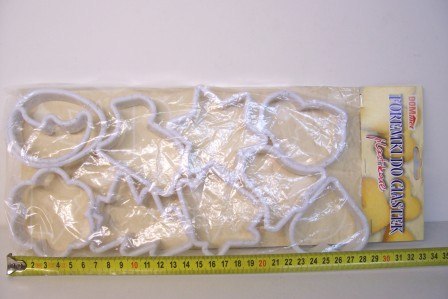 Foremki - wykrawacze plastikowe - 10szt. Foremki - wykrawacze plastikowe - 10szt.