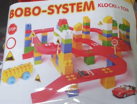 Klocki wielkie Bobo System + tor KW-ŚREDNIE 607 Klocki wielkie Bobo System + tor KW-ŚREDNIE 607