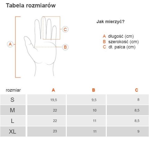 Rękawiczki męskie zimowe dotykowe L Rękawiczki męskie zimowe dotykowe L