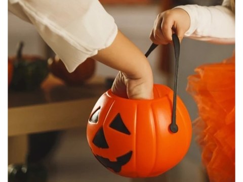 Wiaderko halloween pojemnik dynia na cukierki duże kociołek na słodycze 26145 Wiaderko halloween pojemnik dynia na cukierki duże kociołek na słodycze 26145