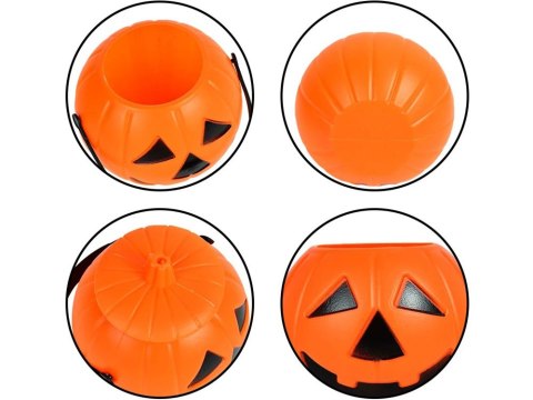 Wiaderko halloween pojemnik dynia na cukierki duże kociołek na słodycze 26145 Wiaderko halloween pojemnik dynia na cukierki duże kociołek na słodycze 26145