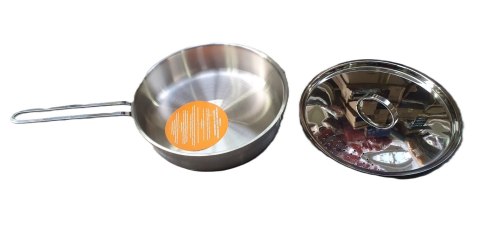 Patelnia rondel stal z pokrywką grube dno 24cm 2,8l CONSUS | 007M Patelnia rondel stal z pokrywką grube dno 24cm 2,8l CONSUS | 007M
