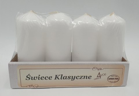 Świeca 4szt. BIAŁA 50/100cm Świeca 4szt. BIAŁA 50/100cm