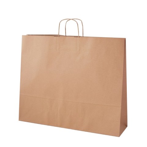 Torba papierowa 25szt. skr. rączka szara 54x14x44cm Torba papierowa 25szt. skr. rączka szara 54x14x44cm