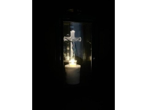 Wkład led 12szt duży KRZYŻ WW z bateriami 2xR14 SC33905 WW Wkład led 12szt duży KRZYŻ WW z bateriami 2xR14 SC33905 WW