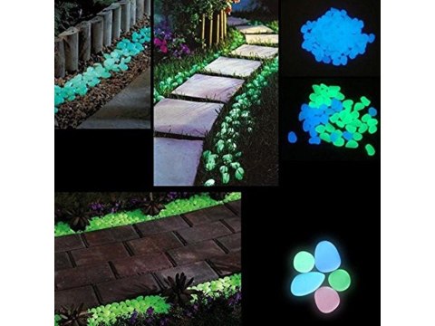 Kamyki kamienie świecące fluorescencyjne 100szt. | 01467_B Kamyki kamienie świecące fluorescencyjne 100szt. | 01467_B