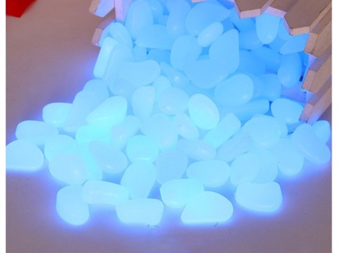 Kamyki kamienie świecące fluorescencyjne 100szt. | 01467_B Kamyki kamienie świecące fluorescencyjne 100szt. | 01467_B