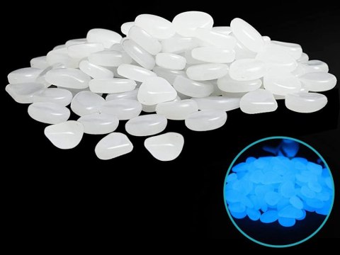 Kamyki kamienie świecące fluorescencyjne 100szt. | 01467_B Kamyki kamienie świecące fluorescencyjne 100szt. | 01467_B