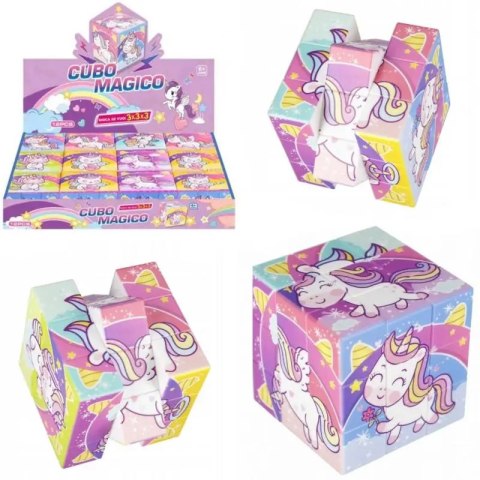 Kostka magiczna układanka JEDNOROŻEC A-1148 Kostka magiczna układanka JEDNOROŻEC A-1148
