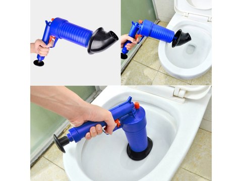 Pistolet do udrażniania rur przepychacz wc kret Pistolet do udrażniania rur przepychacz wc kret