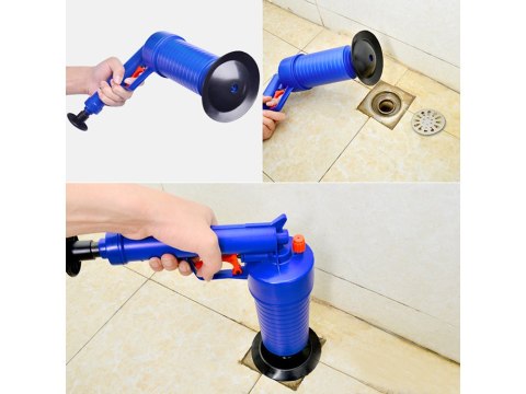 Pistolet do udrażniania rur przepychacz wc kret Pistolet do udrażniania rur przepychacz wc kret