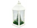 Lampion dekoracyjny LED z choinką 7426