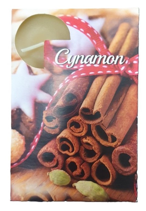 Podgrzewacz zapachowy 6szt. tea light CYNAMON Podgrzewacz zapachowy 6szt. tea light CYNAMON