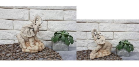 Figurka słoń mały kolor 18cm | 8033 Figurka słoń mały kolor 18cm | 8033