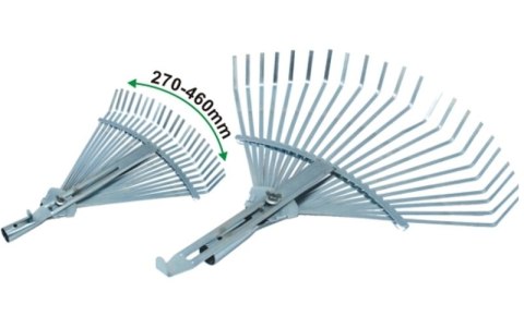 Grabie sprężynowe nastawne 270-460 mm 900100 Grabie sprężynowe nastawne 270-460 mm 900100