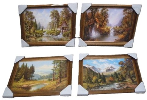 Obraz w drewnianej ramie 30x40 pejzaże 6055 Obraz w drewnianej ramie 30x40 pejzaże 6055