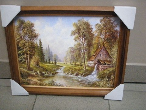Obraz w drewnianej ramie 30x40 pejzaże 6055 Obraz w drewnianej ramie 30x40 pejzaże 6055