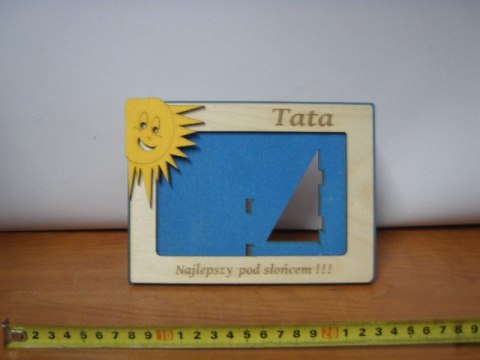 Ramka na zdjęcia 15x10 DLA TATY | P142 Ramka na zdjęcia 15x10 DLA TATY | P142