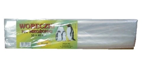 Woreczki na mrożonki 25 szt 30 x 40 cm Woreczki na mrożonki 25 szt 30 x 40 cm