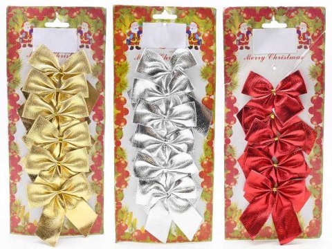 Kokardki ozdobne 6szt mix TG59776-MIX Kokardki ozdobne 6szt mix TG59776-MIX