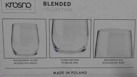 Szklanki 6szt. do whisky 250ml Szklanki 6szt. do whisky 250ml