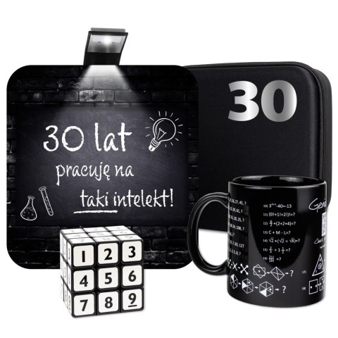 Zestaw Prezentowy dla Geniusza - prezent na 30 urodziny - prezent na 30stkę Zestaw Prezentowy dla Geniusza - prezent na 30 urodziny - prezent na 30stkę