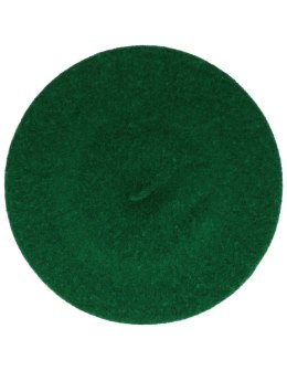 Beret damski w stylu francuskim zielony