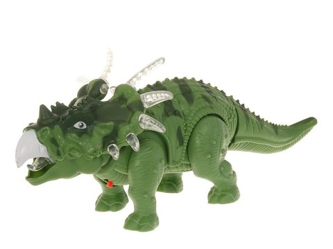 Dinozaur na baterie, światło, dźwięk, chodzi 26,5x12x11,5cm, Dinozaur na baterie, światło, dźwięk, chodzi 26,5x12x11,5cm,