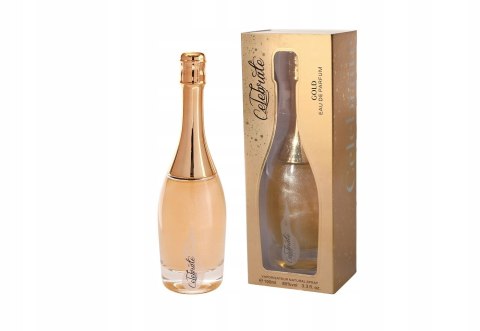Perfumy damskie Sellion-Celebrate Gold z brokatem 100ml Perfumy damskie Sellion-Celebrate Gold z brokatem 100ml