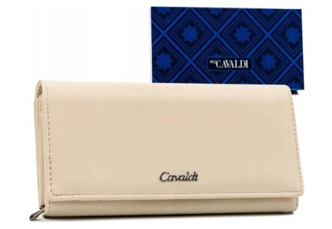 Portfel z eko skóry 4U CAVALDI Beige | 7779 Portfel z eko skóry 4U CAVALDI Beige | 7779