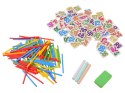 Tablica edukacyjna + patyczki do nauki matematyki | ZA2514