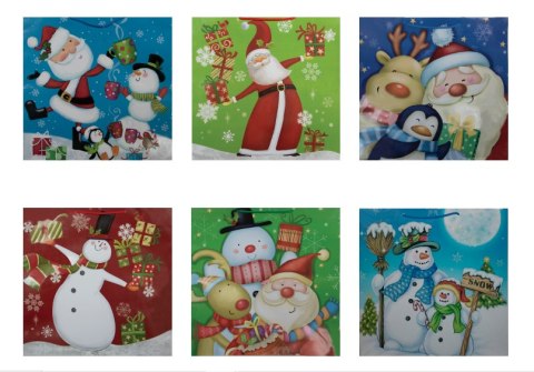 Torebka świąteczna 45x45x21cm 6szt. | PL-11 nr 53 Torebka świąteczna 45x45x21cm 6szt. | PL-11 nr 53