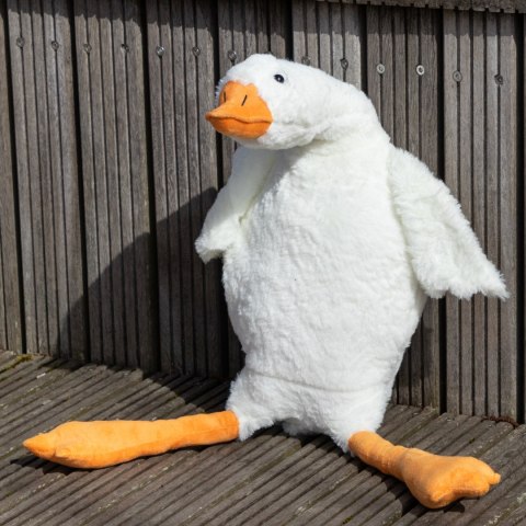 Grzejąca Pluszowa Gęś Pipa - Maskotka Przytulanka Poduszka Termofor 90 cm Grzejąca Pluszowa Gęś Pipa - Maskotka Przytulanka Poduszka Termofor 90 cm