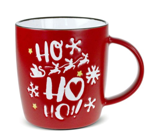 Kubek ceramiczny Boże Narodzenie HO HO HO UP-019 Kubek ceramiczny Boże Narodzenie HO HO HO UP-019