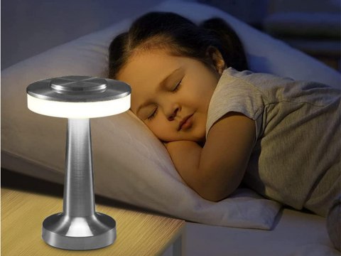 Lampka nocna stołowa dotykowa lampa 3 stopniowa do sypialni bezprzewodowa producenta 12309_S Lampka nocna stołowa dotykowa lampa 3 stopniowa do sypialni bezprzewodowa producenta 12309_S