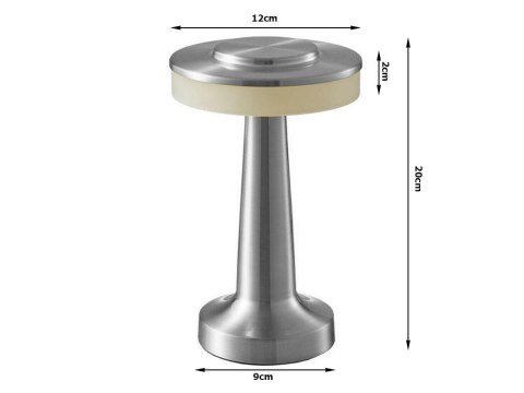 Lampka nocna stołowa dotykowa lampa 3 stopniowa do sypialni bezprzewodowa producenta 12309_S Lampka nocna stołowa dotykowa lampa 3 stopniowa do sypialni bezprzewodowa producenta 12309_S