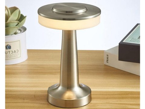 Lampka nocna stołowa dotykowa lampa 3 stopniowa do sypialni bezprzewodowa producenta 12309_ZŁ Lampka nocna stołowa dotykowa lampa 3 stopniowa do sypialni bezprzewodowa producenta 12309_ZŁ