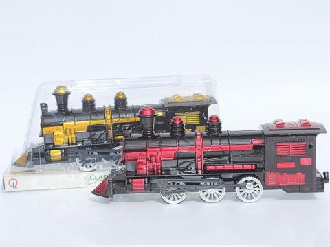 Lokomotywa z napędem na koło 25x11x7cm Lokomotywa z napędem na koło 25x11x7cm