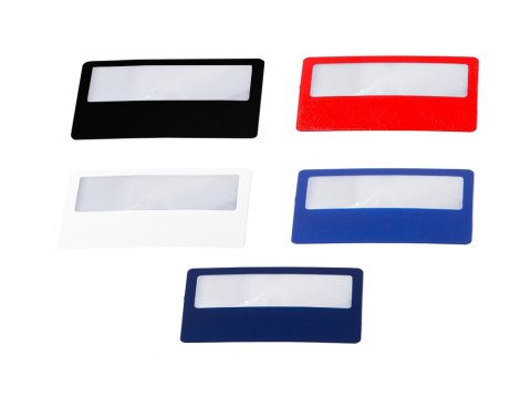 Lupa 10szt wizytówka soczewka fresnela kartka 85 x 55mm 09100 Lupa 10szt wizytówka soczewka fresnela kartka 85 x 55mm 09100