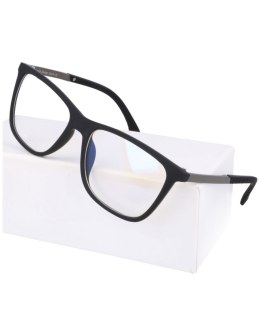 Okulary zerówki męskie do komputera z filtrem bluelight Mat